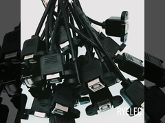 Ul1571 32 Awg Arnés personalizado 0,8 mm Pitch 10 Pin DF52-10P-0,8C Cable de PVC