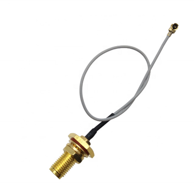 U.Fl para impermeabilizar los conectores hembra de IP67 SMA con 13m m roscan el cable coaxial del RF proveedor