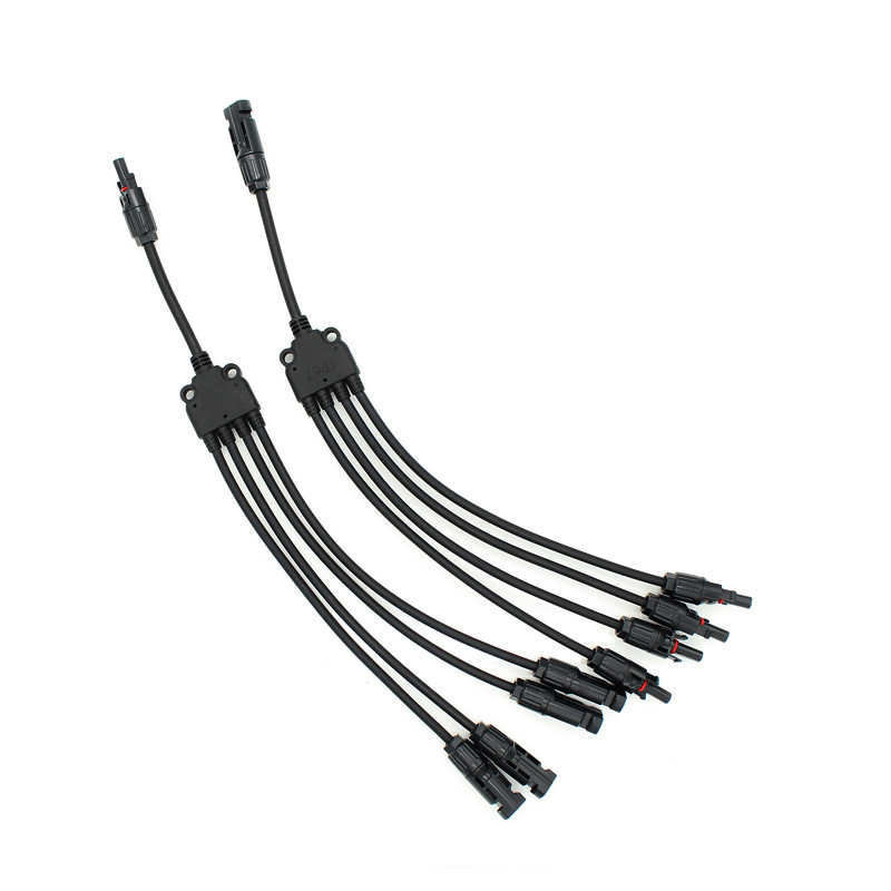 Cables de extensión de conexión solares del alambre del poder 300V de la energía del cable de 18AWG picovoltio