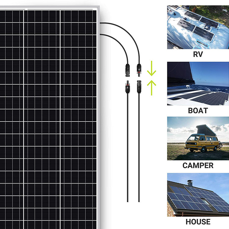 Batería solar eléctrica cuadrada con SC25 - de DC del inversor del alambre del cable de 25 picovoltio conector 10