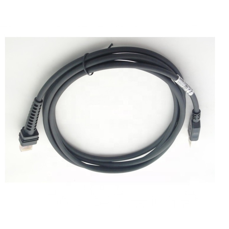 Trenzado protegido mecanografíe un cable USB de datos para el escáner DS2208 de la cebra