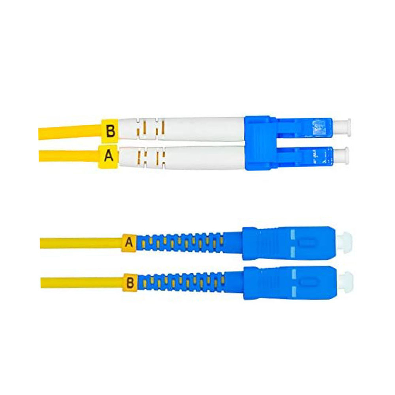 LC - duplex unimodal del cable del remiendo de la fibra óptica del SC/del cordón de remiendo de la fibra óptica