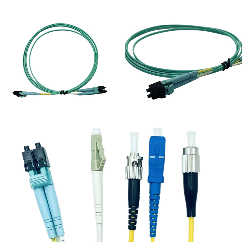 LC - duplex unimodal del cable del remiendo de la fibra óptica del SC/del cordón de remiendo de la fibra óptica