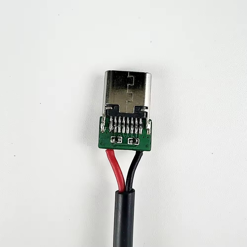 Alta calidad de rendimiento por mayor de níquel de tipo C USB macho conector de soldadura USB tipo C conector de conexión de extensión