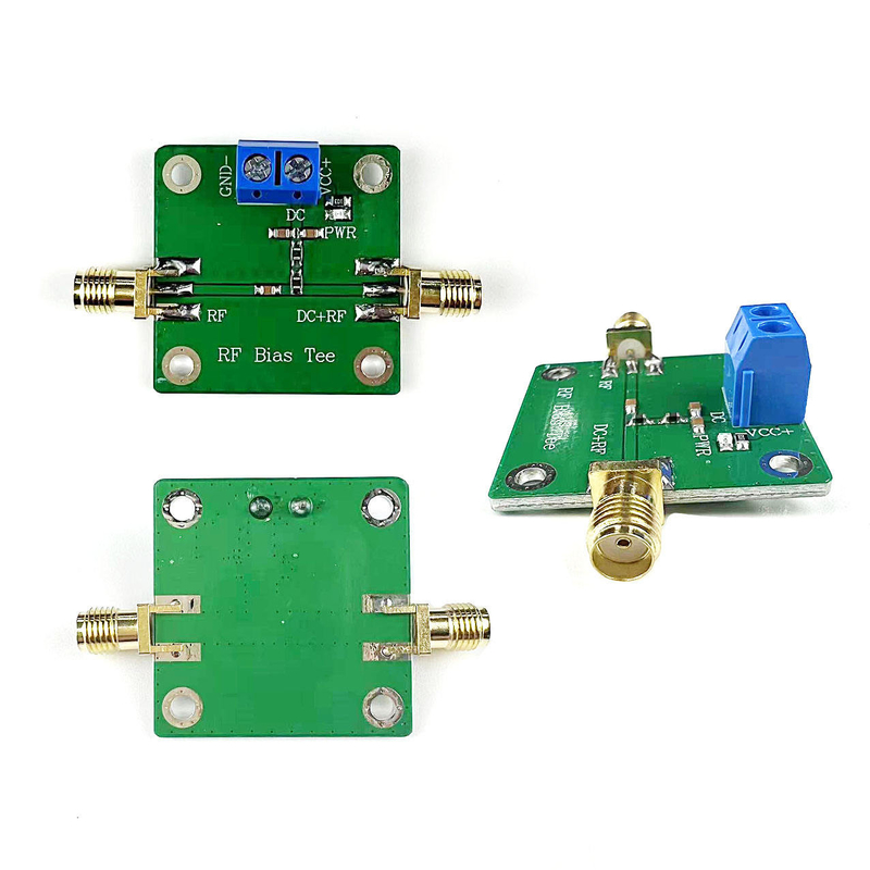 Bloqueador de corriente continua de banda ancha de microondas 10-6000MHz 6GHz para radio HAM RTL SDR LNA Amplificador de bajo ruido