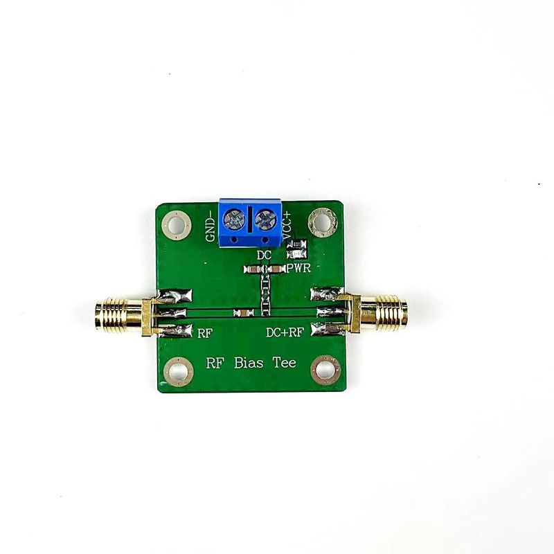 Bloqueador de corriente continua de banda ancha de microondas 10-6000MHz 6GHz para radio HAM RTL SDR LNA Amplificador de bajo ruido