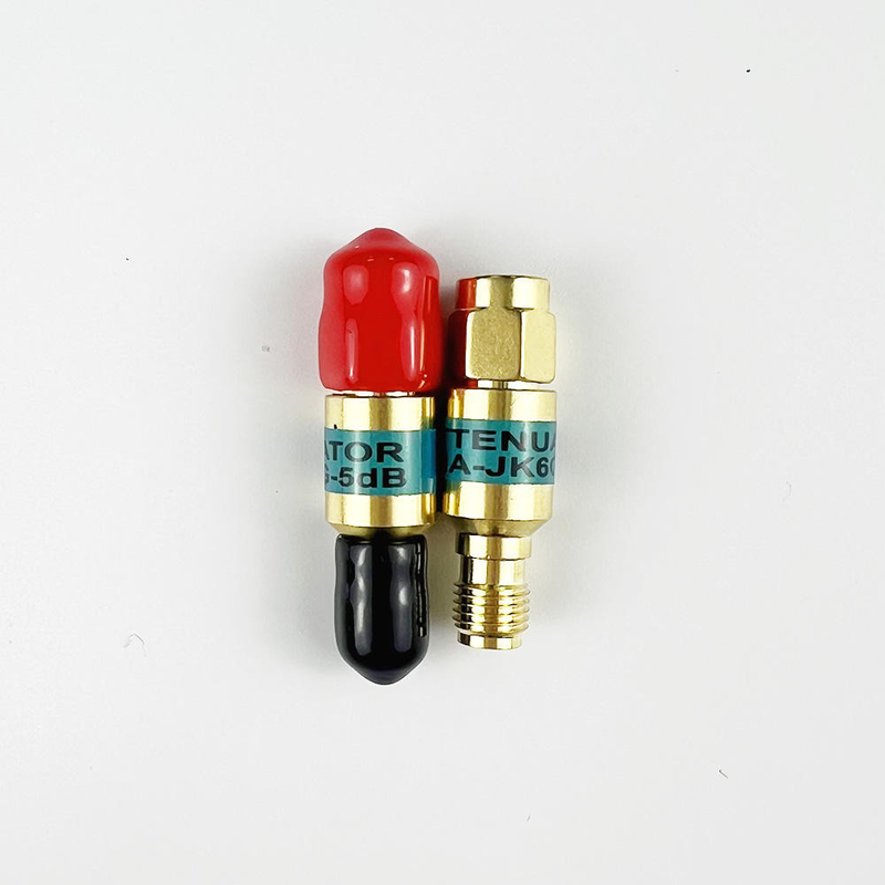 2W DC-6GHz SMA Hombre a SMA Mujer Atenuador RF coaxial 1/2/3/5/6/10/15/30db Atenuador SMA Conectores fijos Placa de oro