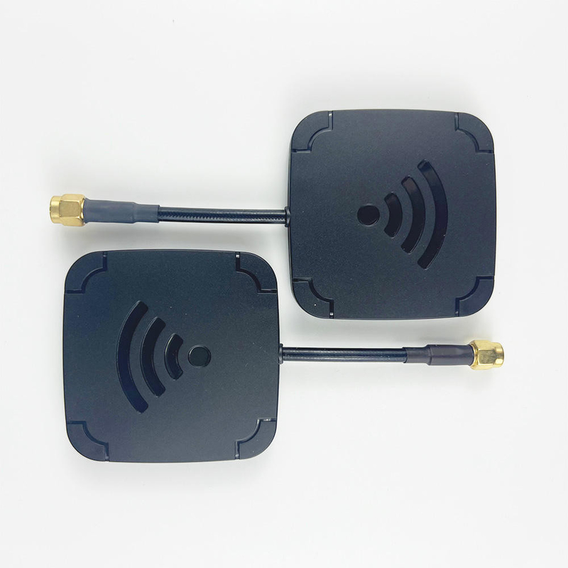 Cada uno StingPad 5.8G 16dBi Panel plano de alta ganancia FPV Antenna SMA/RP-SMA para receptor RC Drones Cuadcopter pieza de repuesto