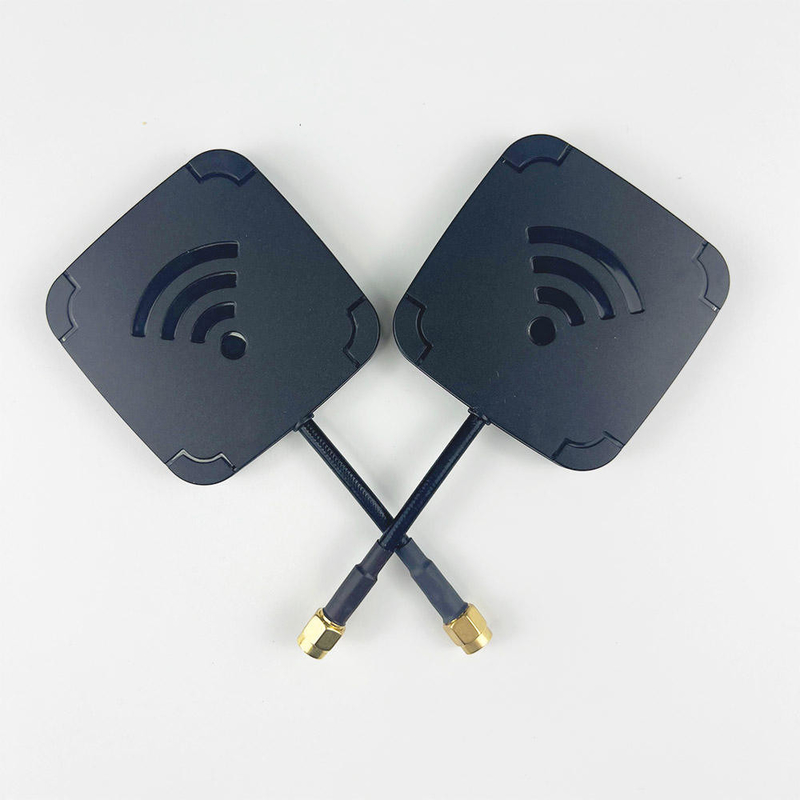Cada uno StingPad 5.8G 16dBi Panel plano de alta ganancia FPV Antenna SMA/RP-SMA para receptor RC Drones Cuadcopter pieza de repuesto