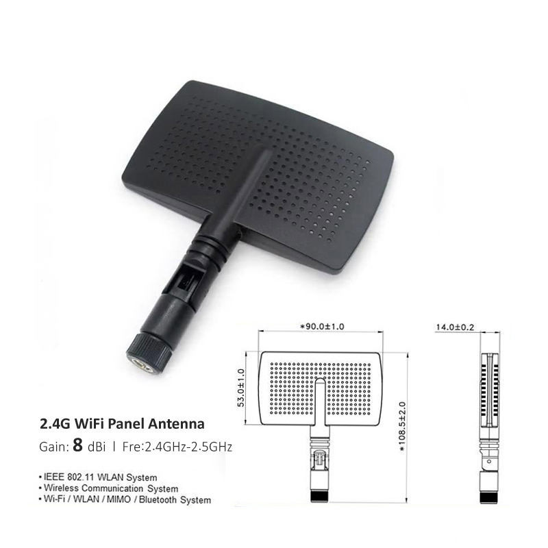 2.4G antena WIFI 2.4GHz ganador de la antena directa: 8dbi SMA IEEE 802.11 router WLAN Bluetooth RF amplificador de la antena
