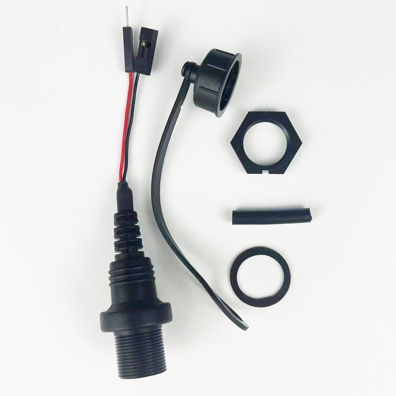 Mini 5 pin panel femenino personalizado conector de cable de cable de extensión de cable rojo y negro para coche camión tablero de mando de barco de motocicleta