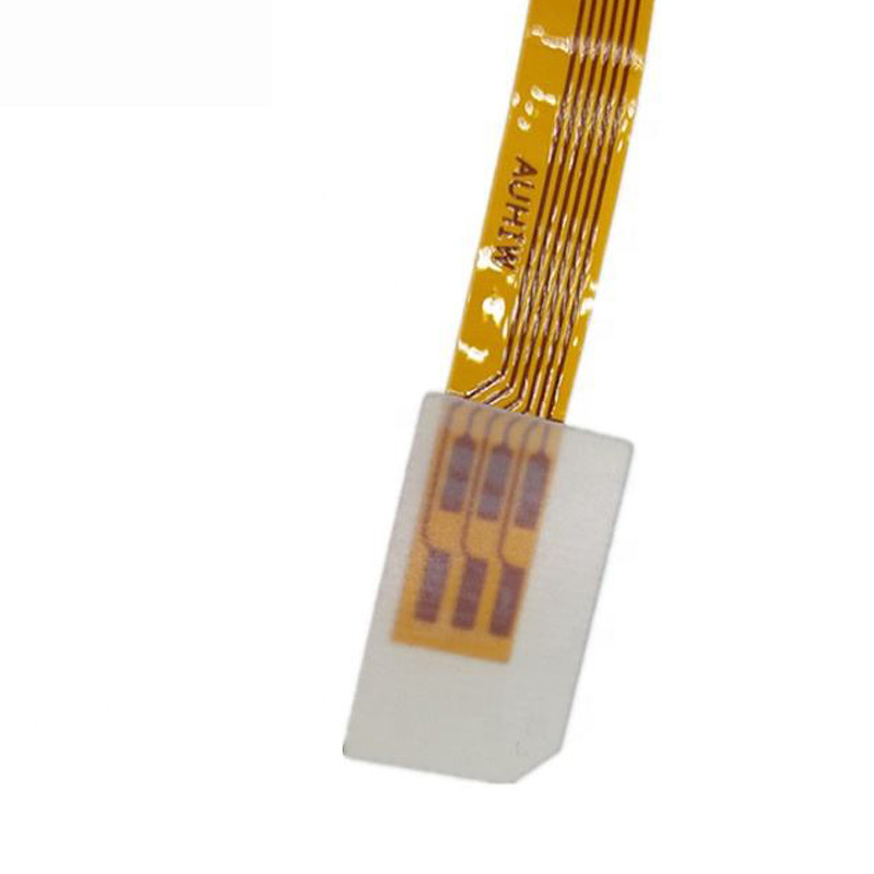 Kit de tarjetas SIM UIM estándar GSM CDMA de extensión de macho a hembra de cable FPC plano blando