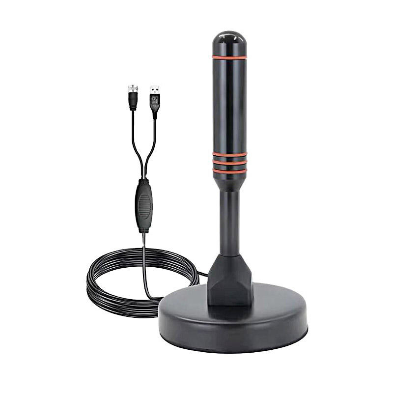 Mejor precio Venta caliente Estudio de televisión HDTV en exteriores Canal gratuito Uhf Vhf TV Aerial Digital antena de televisión interior DVB-T2 con imán