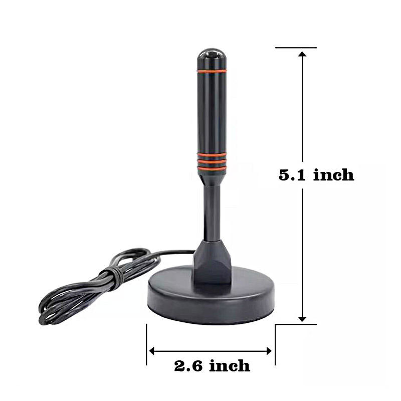 Mejor precio Venta caliente Estudio de televisión HDTV en exteriores Canal gratuito Uhf Vhf TV Aerial Digital antena de televisión interior DVB-T2 con imán