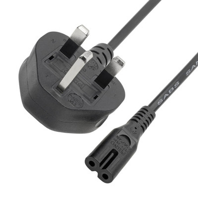 RY Rohs Cable de energía eléctrica Bs1363 a C7 2.5a 6 Ft 220v en interiores