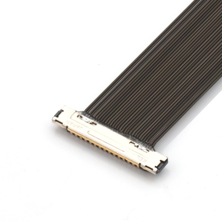 OEM / ODM KEL XSLS Serise 30 Pin 0,25mm Pitch XSLS20-30P Micro Conector de cable coaxial