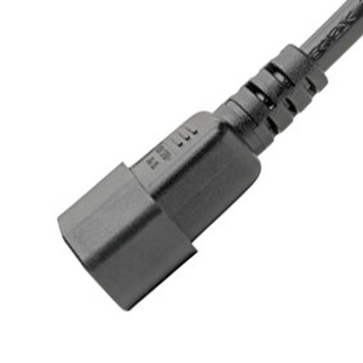 Adaptadores de conector RY C14 a C5 Cordón de adaptador de alimentación 7a 250v 18 Awg