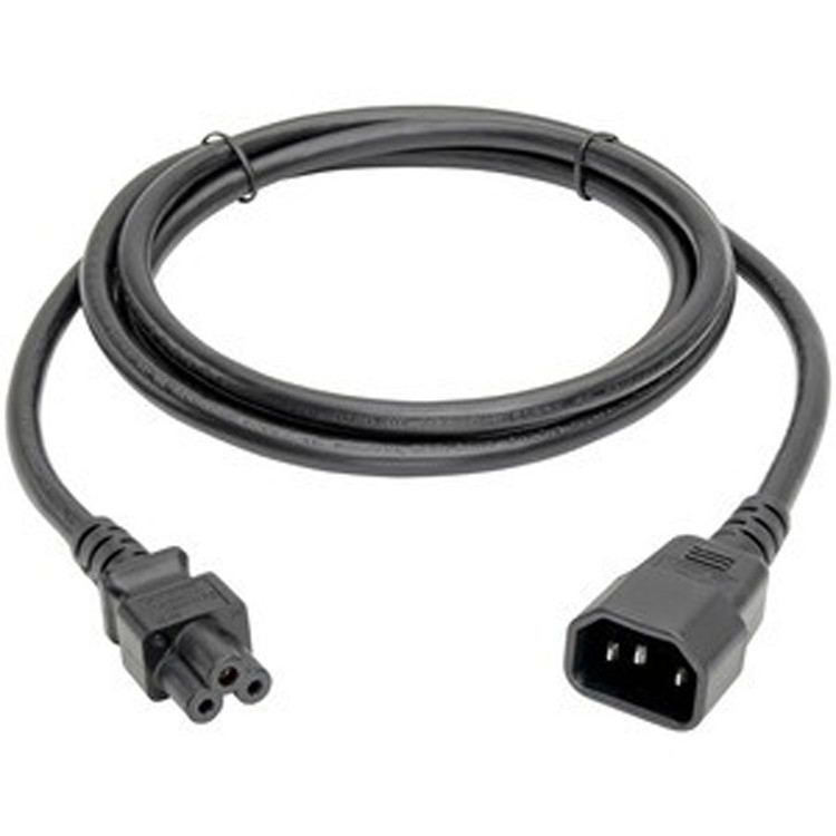Adaptadores de conector RY C14 a C5 Cordón de adaptador de alimentación 7a 250v 18 Awg