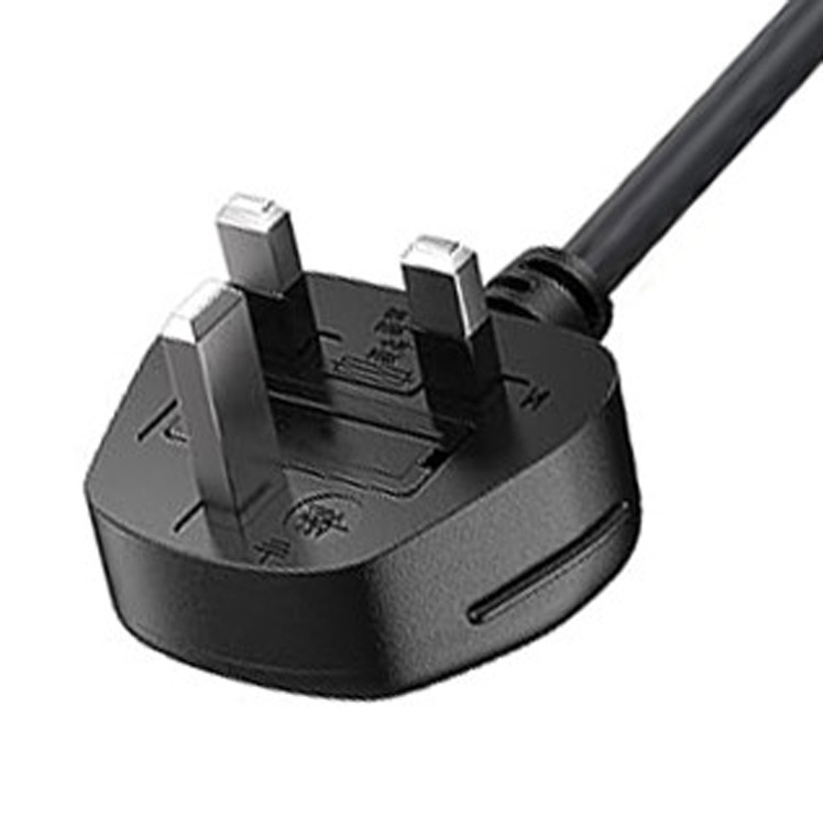 RY C13 a UK Plug Cordón de alimentación Bs1363 18awg 250v Largo para la mayoría de las computadoras Impresoras y otros dispositivos