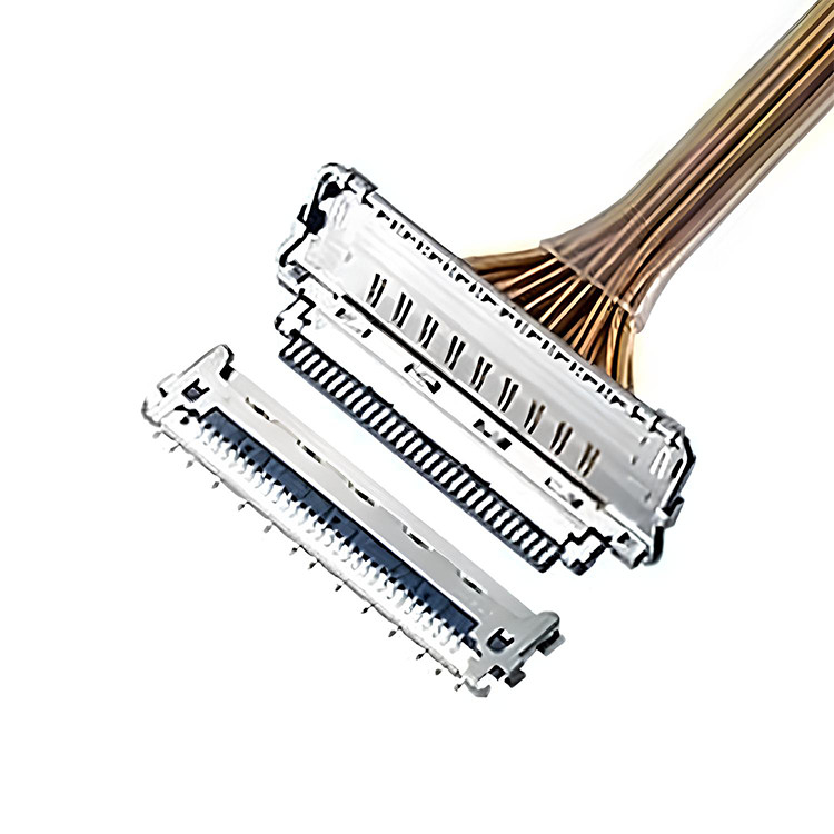 Señales de interfaz de auriculares VR 40P I Pex 20847 3427 20848 20849 20846 Cable micro coaxial de 0,5 mm Pitch 40Pin