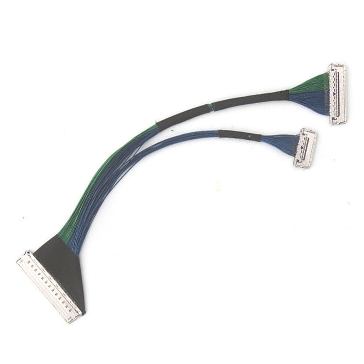 Señales de interfaz de auriculares VR 40P I Pex 20847 3427 20848 20849 20846 Cable micro coaxial de 0,5 mm Pitch 40Pin