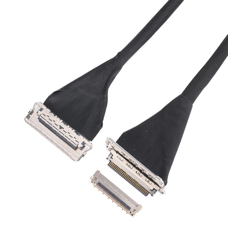 Fabrica IPEX 20679 personalizado 0.4 MM Pitch 20pin 30pin 40pin 50pin Micro conector coaxial Dirección horizontal
