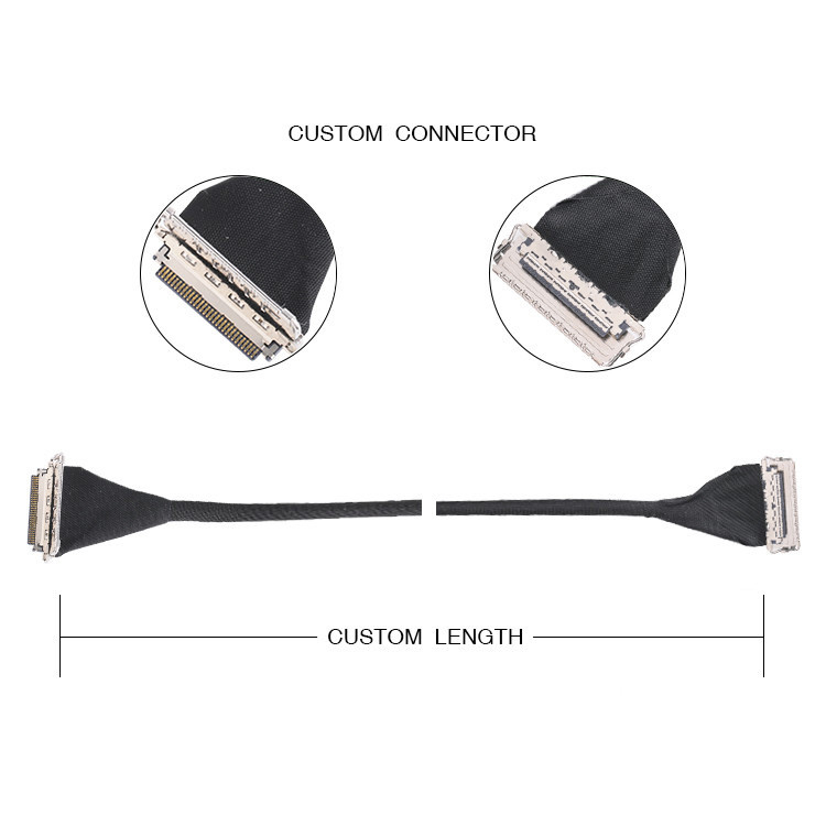 Fabrica IPEX 20679 personalizado 0.4 MM Pitch 20pin 30pin 40pin 50pin Micro conector coaxial Dirección horizontal