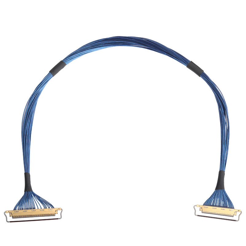 Los cables LVDS se ensamblan de acuerdo con las siguientes condiciones: