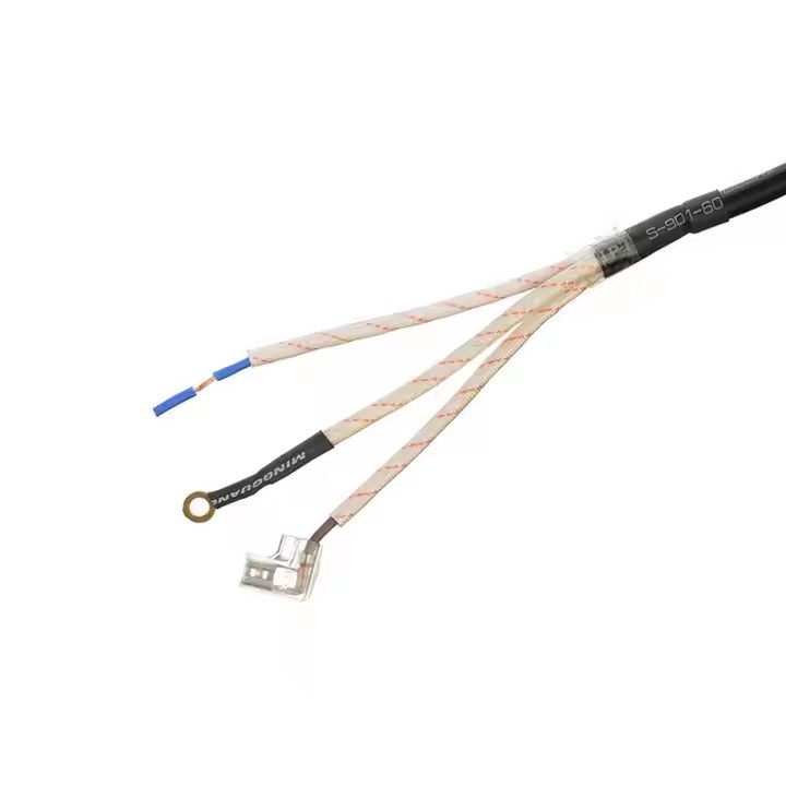 ETL Certificado 3-Core de cobre SJTW 10/12/14 Awg 3 puntas de PVC aislado de alambre Nema 5-15p a cables de alimentación de CA de extremo desnudo