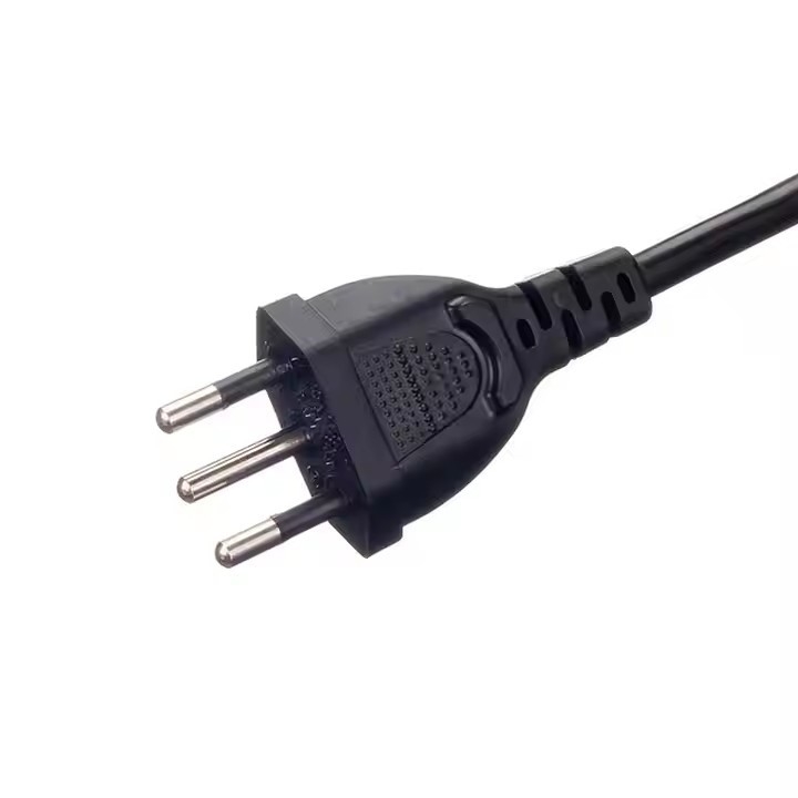 Iec-60320 3 Prong H05vv - F 3G 0.75 Conector de C19 a C20 Conector de conductor de cobre Cable de cable de alimentación para electrodomésticos