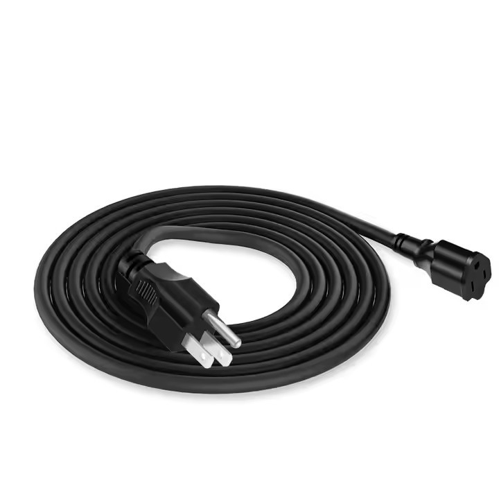 Cables de alimentación de 3 pines Cables de extensión Cables de AC con enchufe