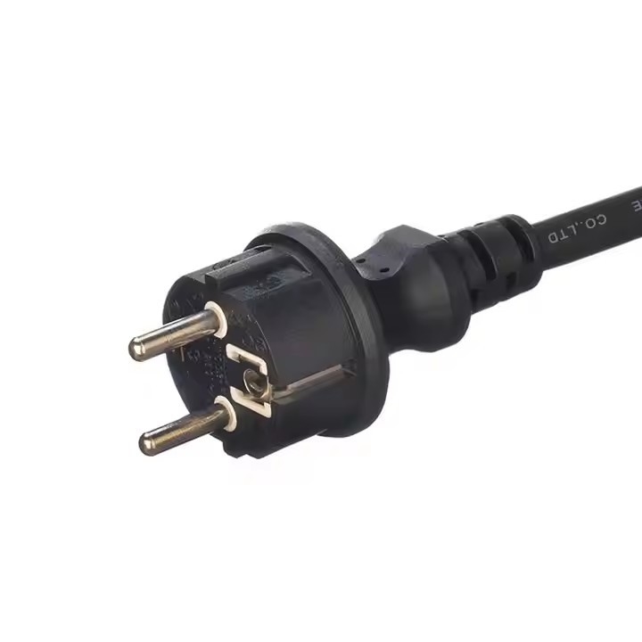 H07RN-F 3X1,5 3m Negro Cordón de energía de alta calidad Eu Cable de cubierta de goma impermeable para energía de la industria al aire libre