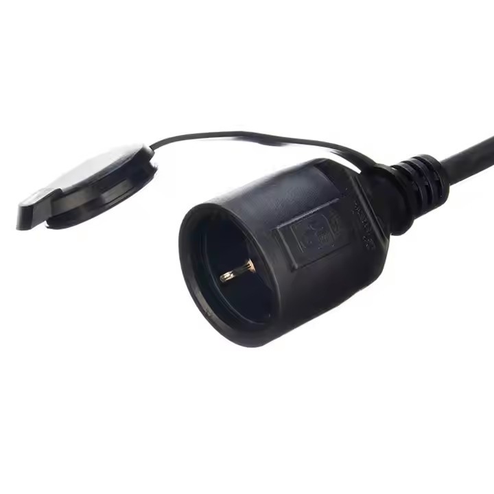 H07RN-F 3X1,5 3m Negro Cordón de energía de alta calidad Eu Cable de cubierta de goma impermeable para energía de la industria al aire libre