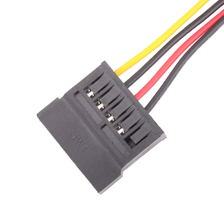 El conjunto de cable personalizado SATA E320444 UL1007 transición de C01-15CF41000A a C01-H-157F100A