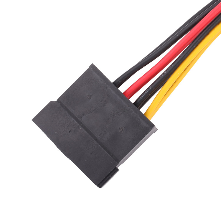 El conjunto de cable personalizado SATA E320444 UL1007 transición de C01-15CF41000A a C01-H-157F100A