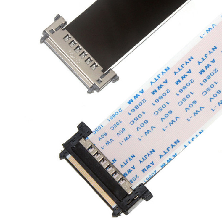 Conector de visualización de VW 1 de 16 pines FFC FPC Cable de 0,5 mm Tipo de inclinación A 20628 80C 60V
