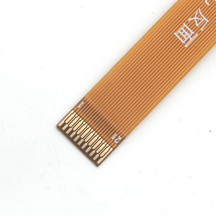 21 Pin Ffc Fpc Flexible Flat Cable con conector de visualización Lvds de inclinación de 0,3 mm
