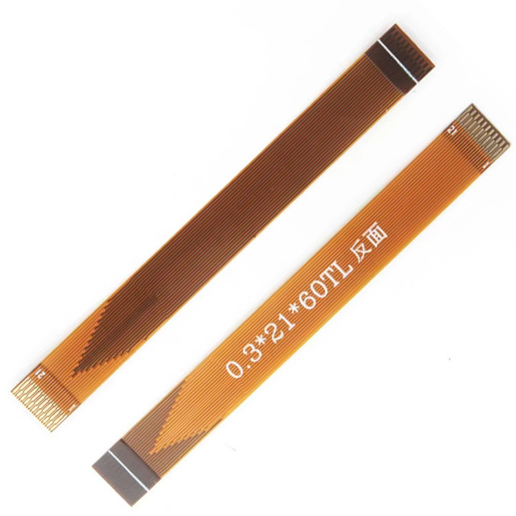 21 Pin Ffc Fpc Flexible Flat Cable con conector de visualización Lvds de inclinación de 0,3 mm