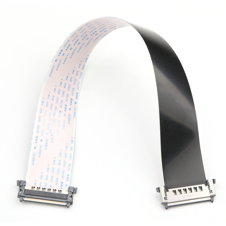 RE51 CONNGolden Pins UP FPC FFC Cable 51 Pin 0,5 mm Pitch Flexible Flat Cable 300 mm de largo