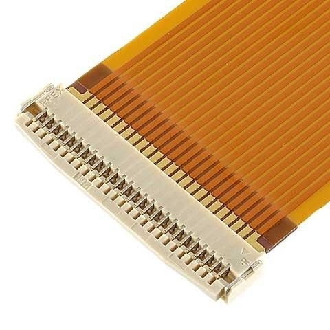 20600-024E-01 FPC Cable plano flexible de 0,5 mm de altura IPEX MINIFLEX 5-BFN II LK Cerradura mecánica