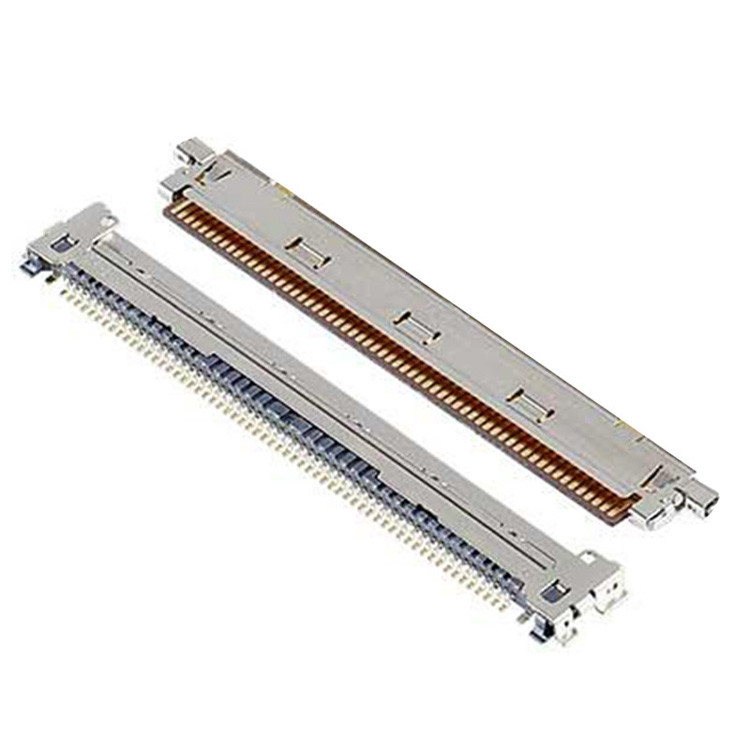 Fabrica 60P IPEX CABLINE-CAF 20858-060T-01 0,4mm Pitch Tipo de acoplamiento horizontal de conector de enchufe FPC con bloqueo mecánico