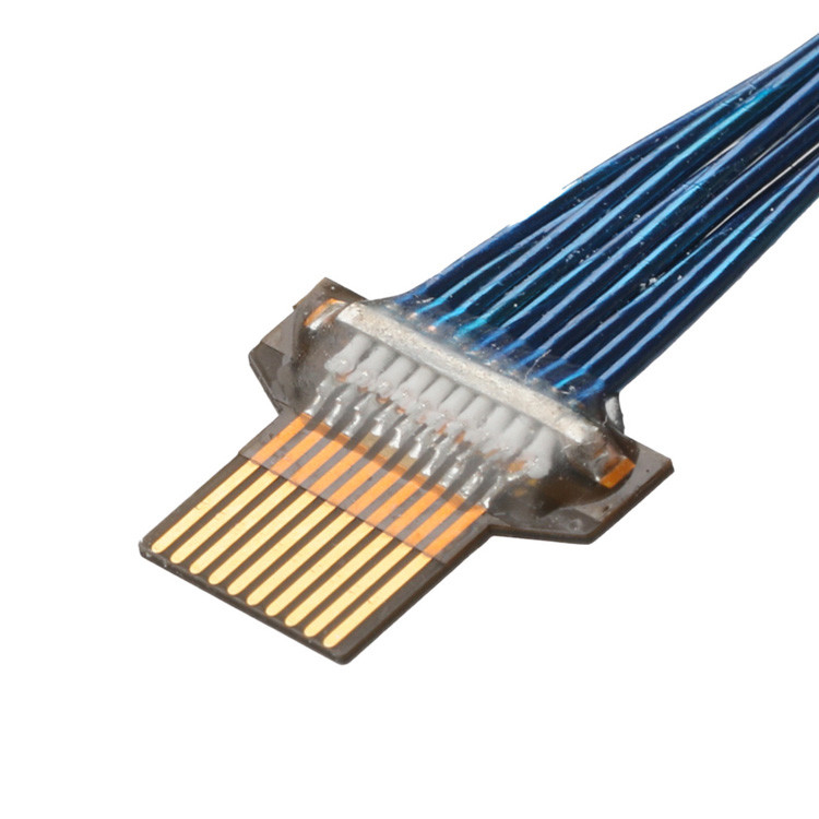 OEM / ODM FPC-010T-01 FFC FPC Conector de tablero de conexión de cables IPEX MINIFLEX® 5-BFN II 20542-010E-01 Soldado hacia arriba