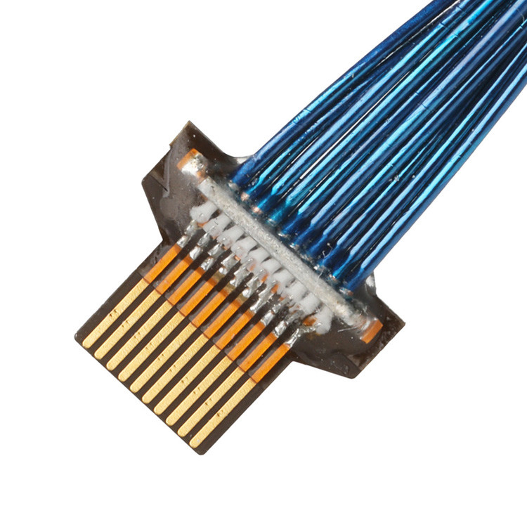 OEM / ODM FPC-010T-01 FFC FPC Conector de tablero de conexión de cables IPEX MINIFLEX® 5-BFN II 20542-010E-01 Soldado hacia arriba