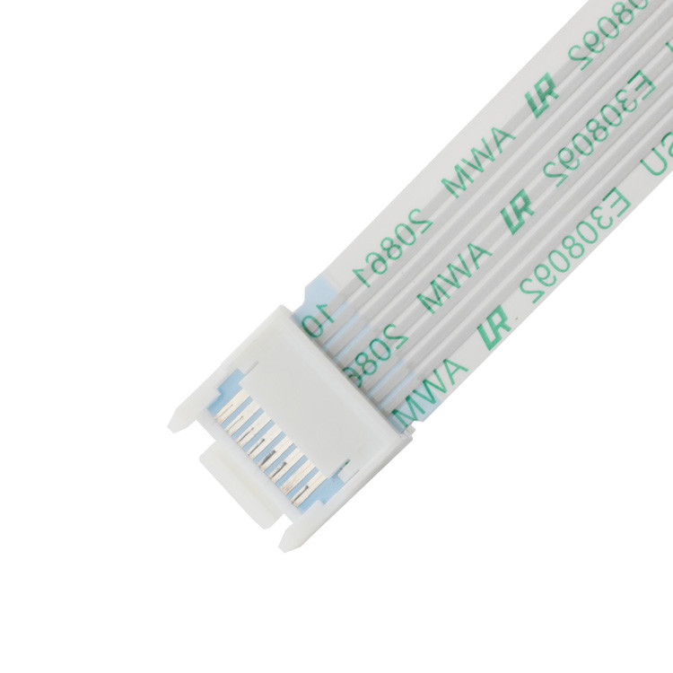 OEM/ODM ROHS FFP/FPC 6Pin Blanco IS100-L08T-C46-C a HS100-L08N-N62 Negro Pitch 1,0 mm