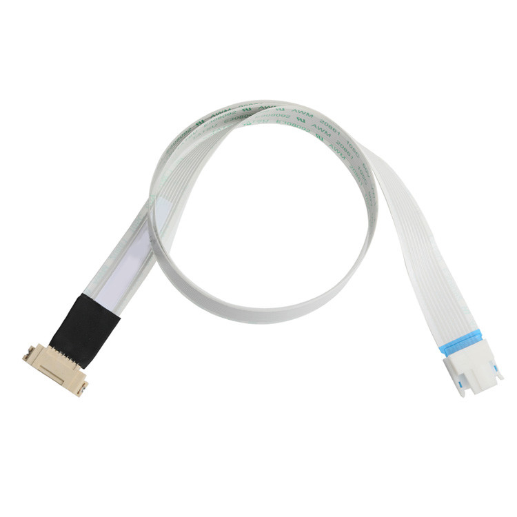 OEM/ODM ROHS FFP/FPC 6Pin Blanco IS100-L08T-C46-C a HS100-L08N-N62 Negro Pitch 1,0 mm