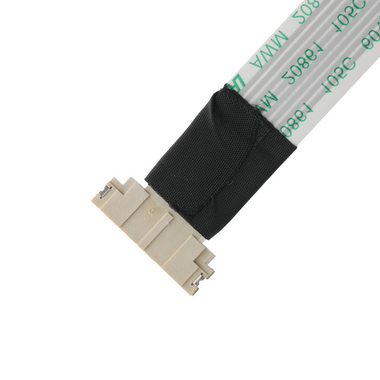 OEM/ODM ROHS FFP/FPC 6Pin Blanco IS100-L08T-C46-C a HS100-L08N-N62 Negro Pitch 1,0 mm