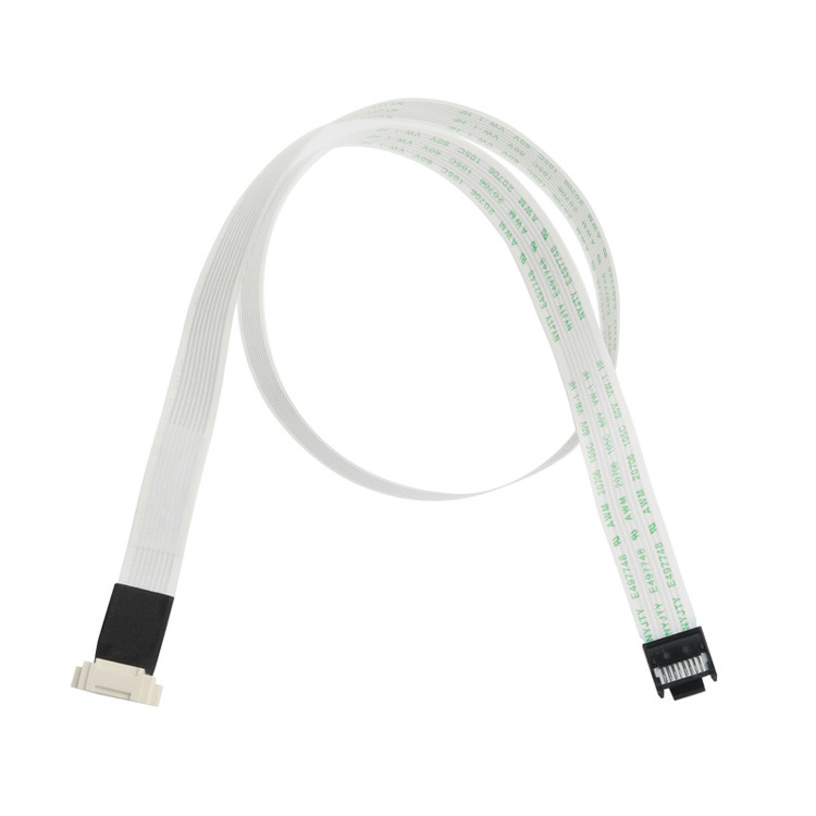 FFC/FPC IS100-L08T-C46-C Negro a HS100-L08N-N62 Negro LED CABLE de extensión FFC
