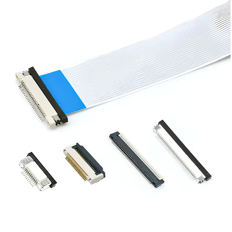 30 40 60 pin FFC FPC Flat Flex Flexible Cable con conector SMD de tono de 0,5 mm