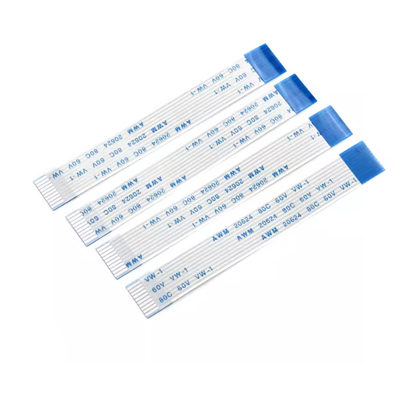 Ffc / Fpc Flat Flexible Cable Awm 20624 80c 60v Vw-1 0.5mm 1.0mm 6pin/8p/5p-20pin Circuitos Junta Fpc/Ffc Arnés de alambre