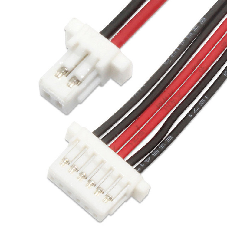Fabrica Custom JST cable de arnés ACH a ACHTR-02V-S 1.2 mm Pitch 2 Pin enchufe desconectar Crimp